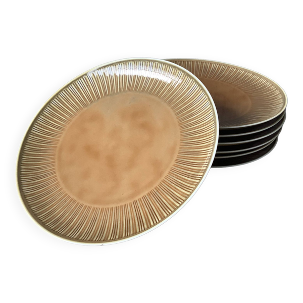 Assiettes Hutschenreuther Germany - design contemporain - 26 cm