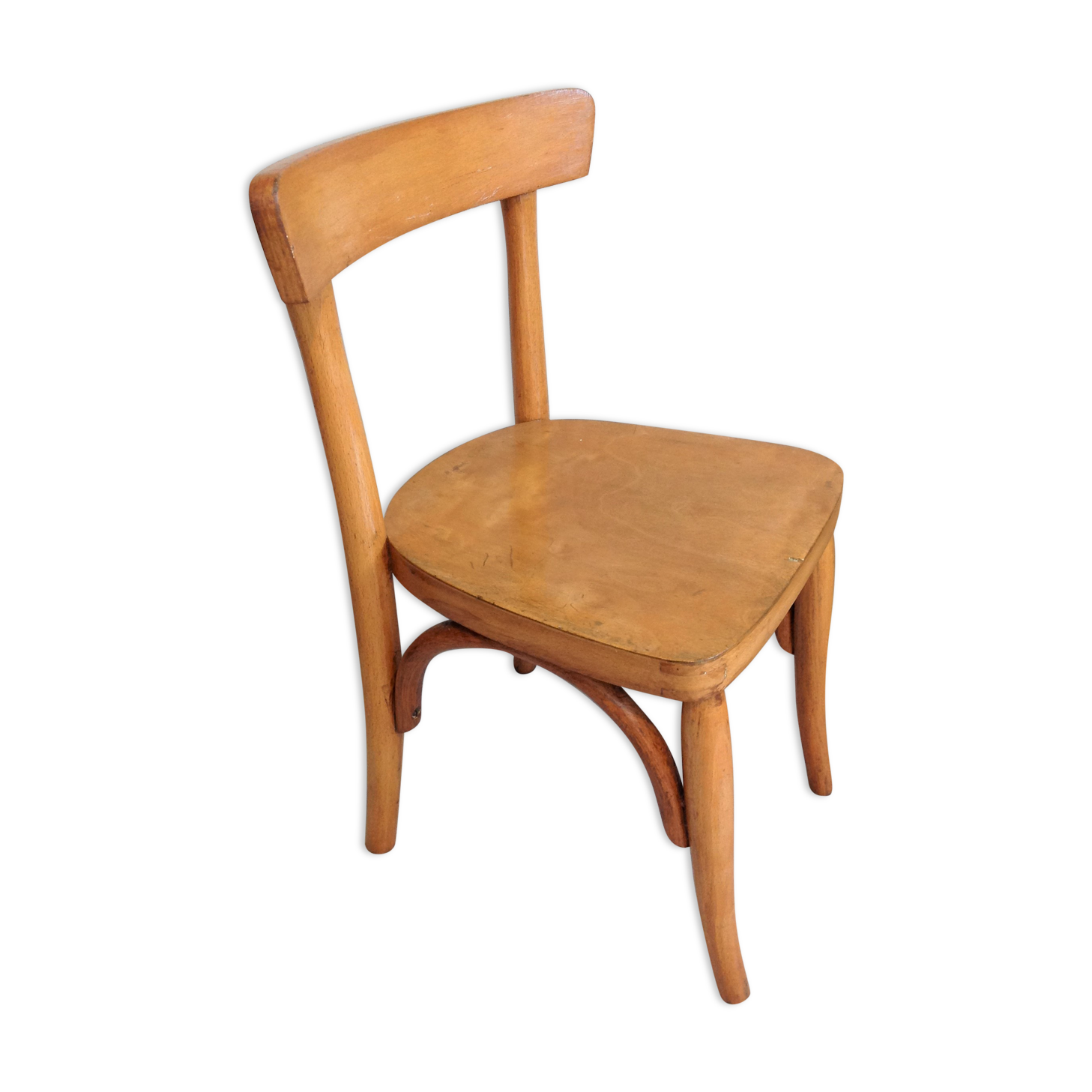 Chaise bistrot pour enfant vintage années 50-60