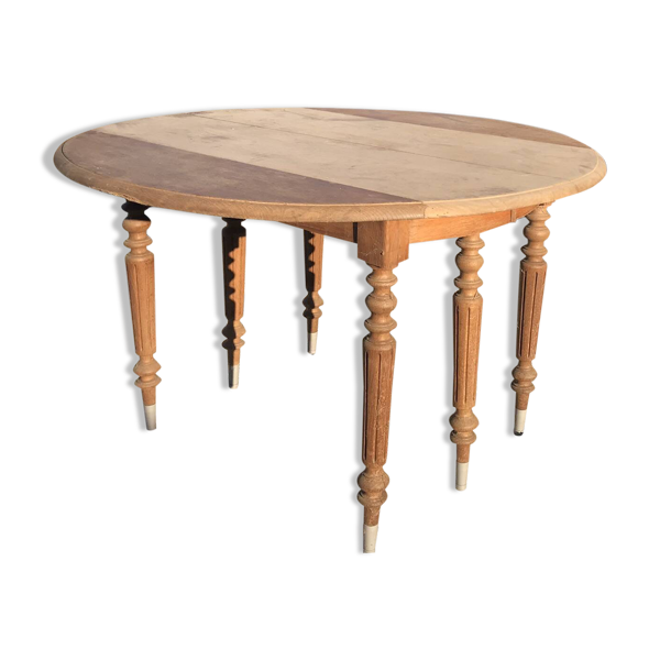 Table en chêne 2 rallonges
