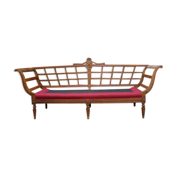 Banc, canapé style Louis XVI