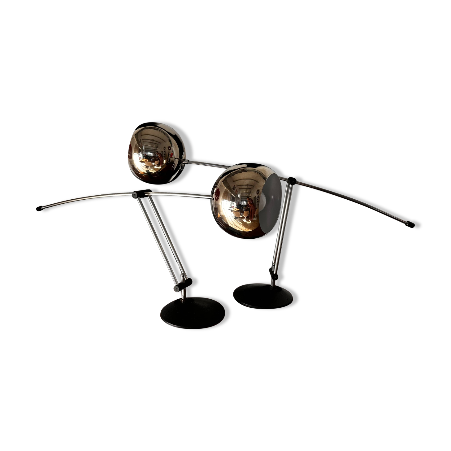 Lampes à poser vintage italiennes sur Selency