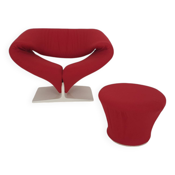 Fauteuil design modèle ''Ribbon'' par Pierre Paulin pour Artifort, Pays-Bas 1966