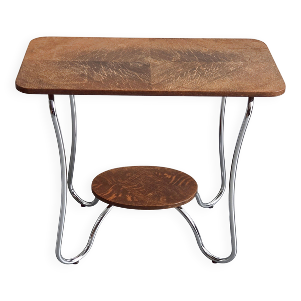 Table d'appoint guéridon vintage 1950