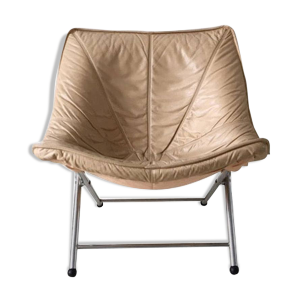 Fauteuil pliable par Teun Van Zanten pour Molinari 1970s Bon état -  reconditionné disponible sur Selency