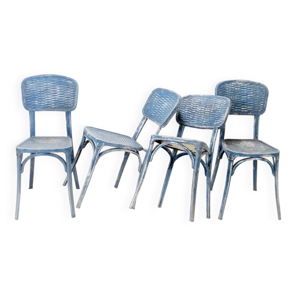 Set of 3+1 de ''salon de provence'' de Gaston Viort - 1930s Bon état -  reconditionné disponible sur Selency