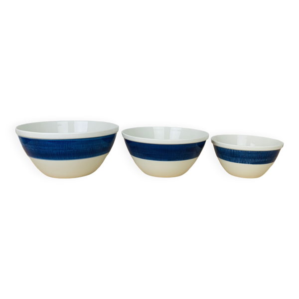 3 saladiers céramique Koka par Rörstrand Suède, scandinave