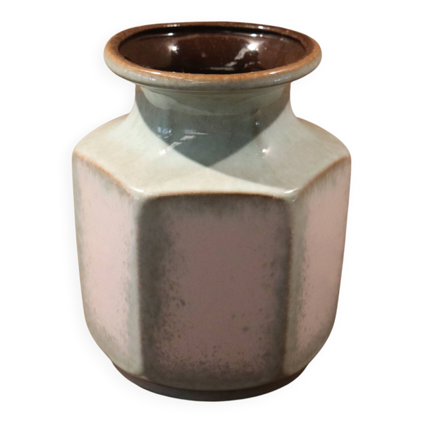 Vase céramique bleue Germany