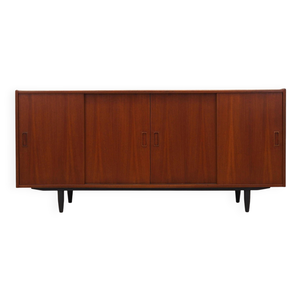 Buffet en teck, design danois, années 1970, production : Westergaard