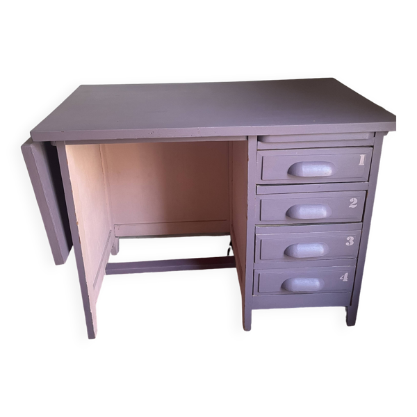 Bureau de comptable vintage - Bon état sur Selency