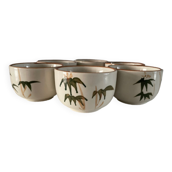 Lot de 6 tasses vintage - Bon état sur Selency