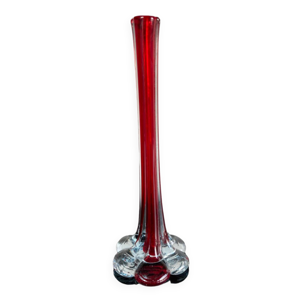 Acheter Vase soliflore style Murano vintage Bon état - 22,00 € Vase soliflore style Murano vintage Bon état - reconditionné disponible sur Selency