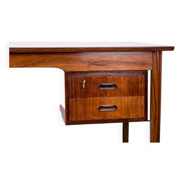 Bureau Danois en Palissandre par Arne Vodder 1960. - Bon état sur Selency