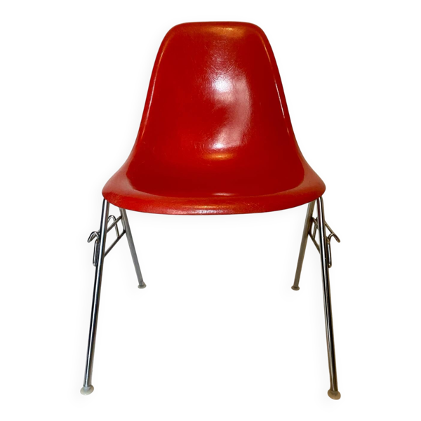 Eames Dss chair Fibre de verre, H Miller