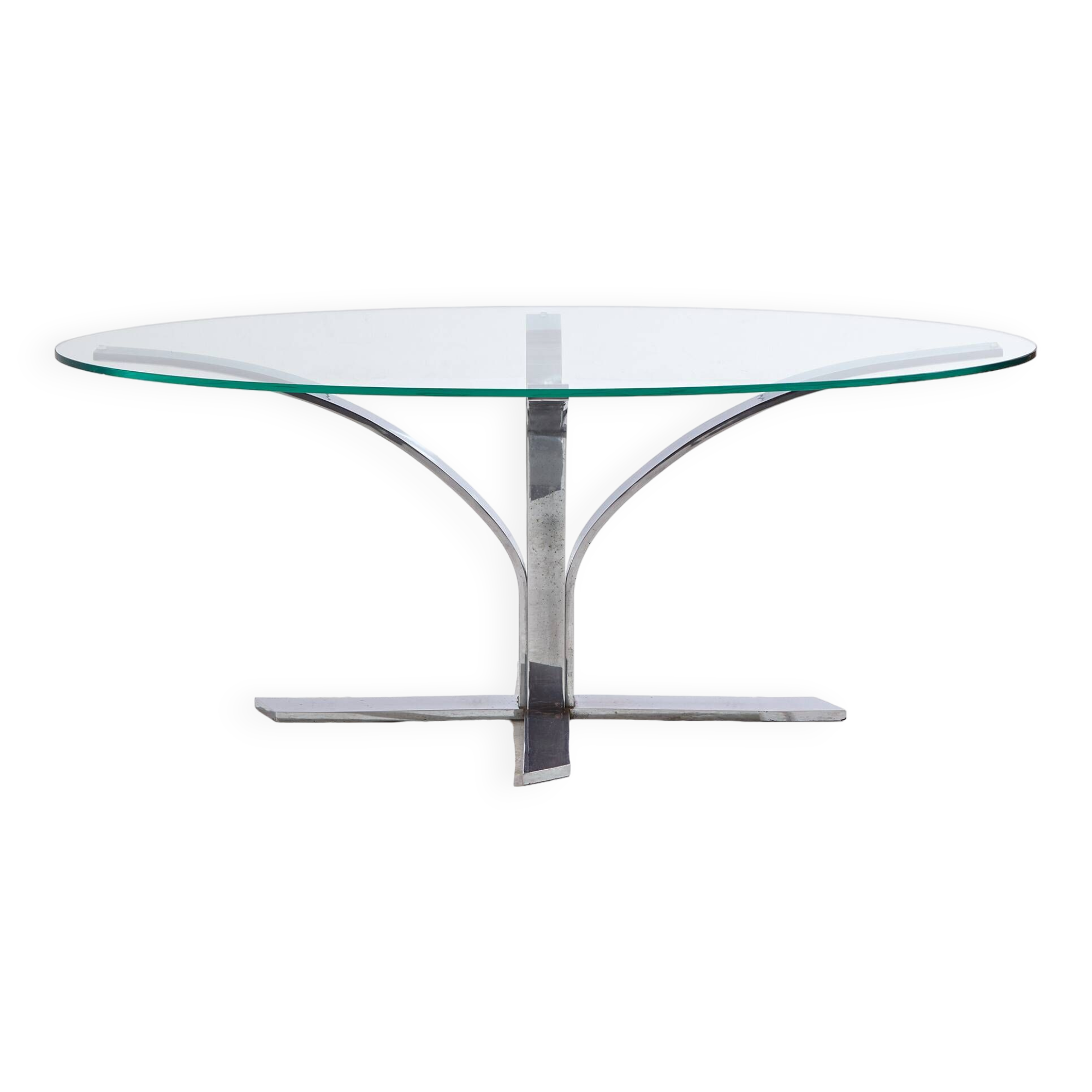 Table basse chromée (mk9665)
