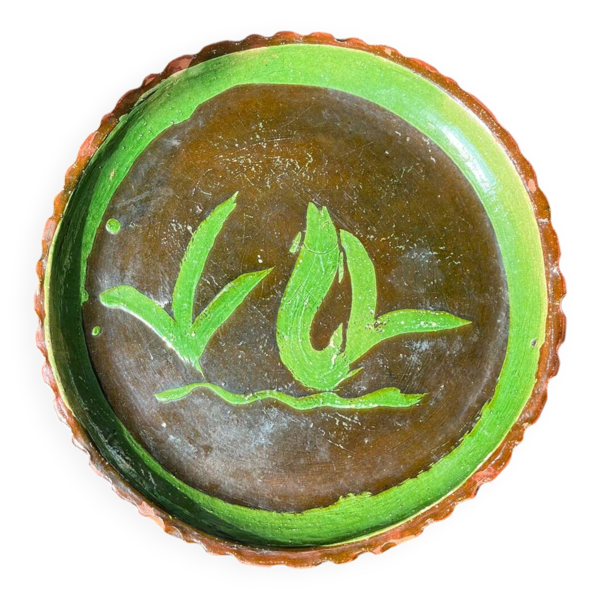 Mexique. Plat en céramique de Patamban