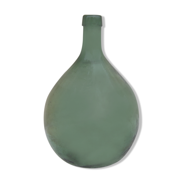 Dame jeanne en verre soufflée