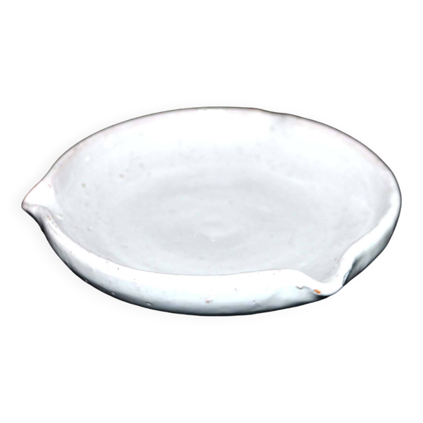 Cendrier / vide-poche vintage Vallauris en céramique signé ljj laurent jacques et juliette, 1960 - Bon état sur Selency