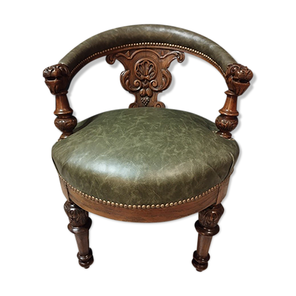 Fauteuil de bureau henri ii - Bon état sur Selency