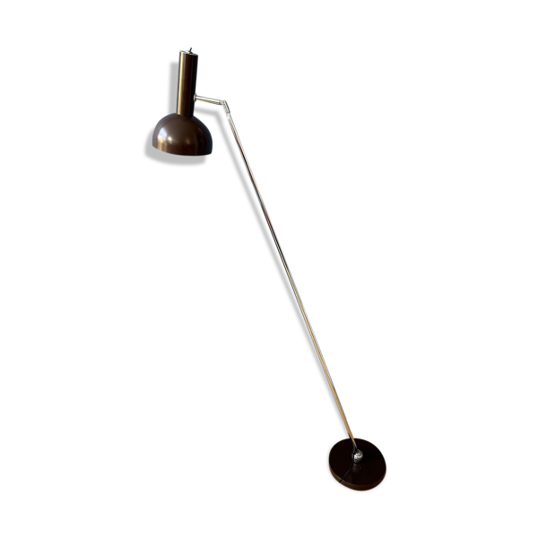 Lampadaire rotatif boule marron Hala