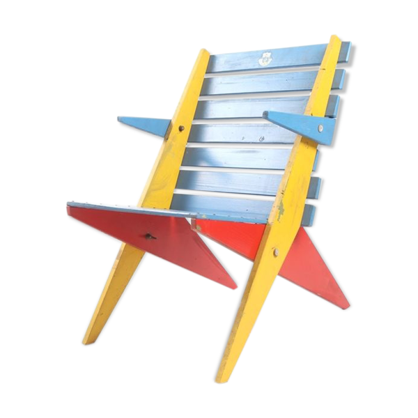 Fauteuil pliant 1950s - Bon état sur Selency