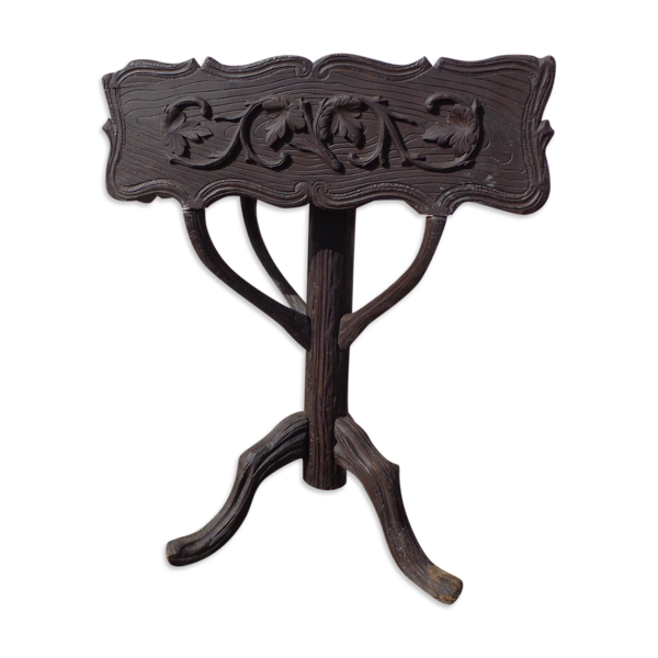 Jardinière en rondins 1900