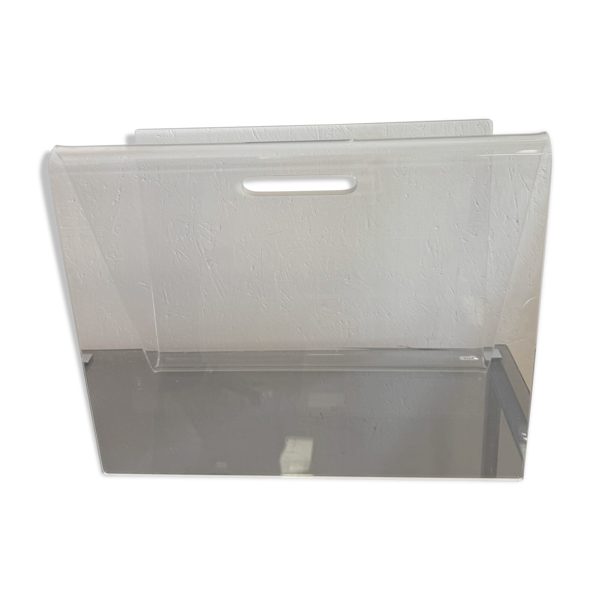 Porte revue en plexiglas 70s