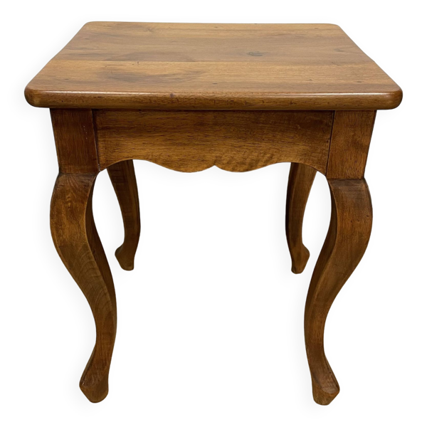 Petite Table Basse D Appoint En Noyer d époque du XIX ème