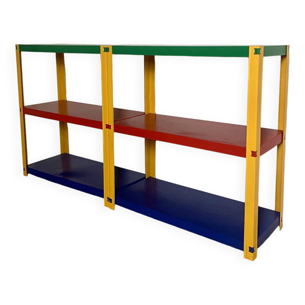 Étagères Memphis années 80 - Bon état sur Selency