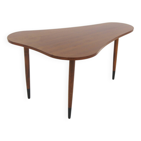 Table basse en acajou, Troeds Bjärnum, Suède, 1960