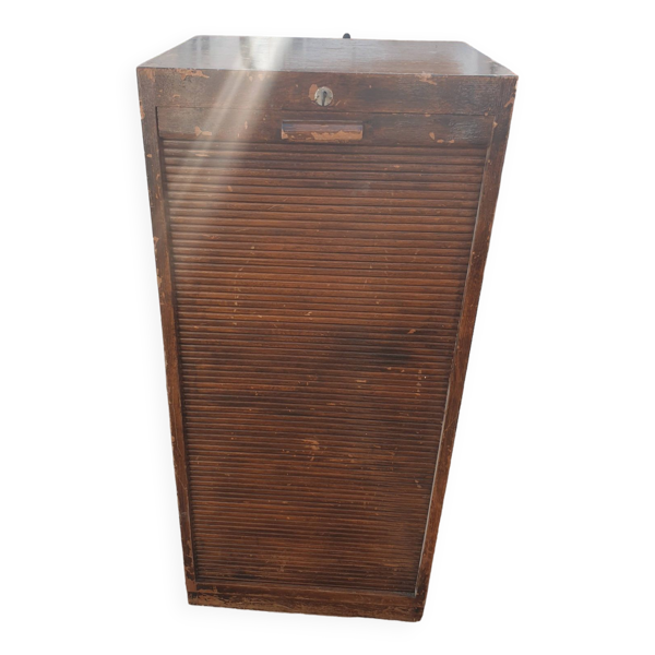 Meuble administratif à rideau