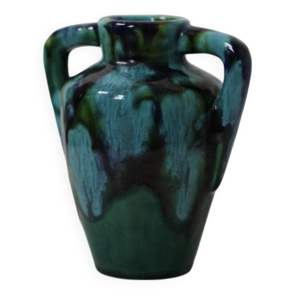 Petit vase en grès flammé