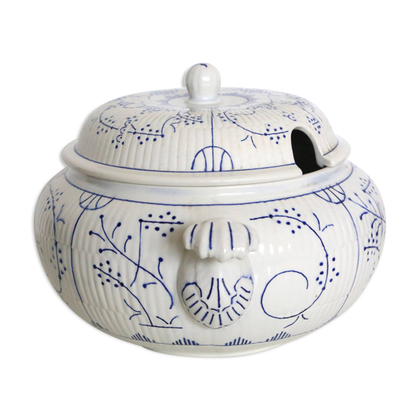 Soupière, légumier Boch La Louvière, modèle Copenhague