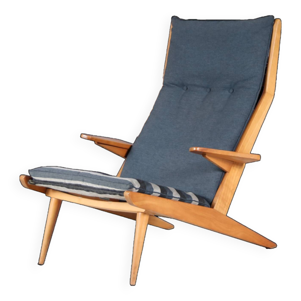 Fauteuil des années 1950 par Koene Oberman pour Gelderland, Pays-Bas