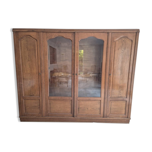 Meuble vitrine bibliothèque Bon état -  reconditionné disponible sur Selency