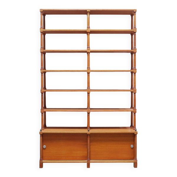 Bibliothèque vintage en bois