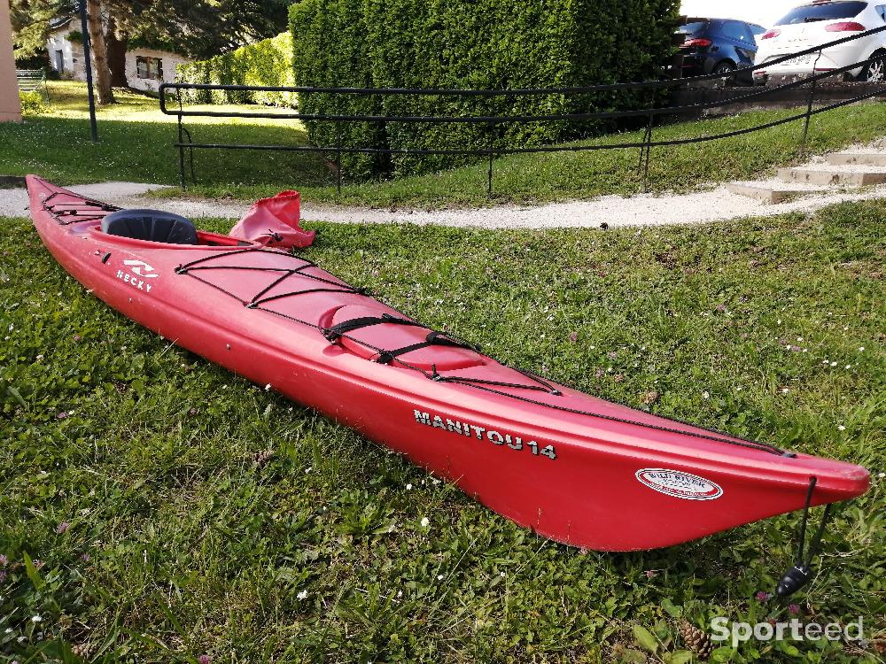 Acheter Kayak de mer Necky Manitou 14 - Rouge Très bon état - 750,00 € Kayak de mer Necky Manitou 14 - Rouge Très bon état - N/A (ou possiblement Necky si c'est une reconditionné disponible sur Sporteed