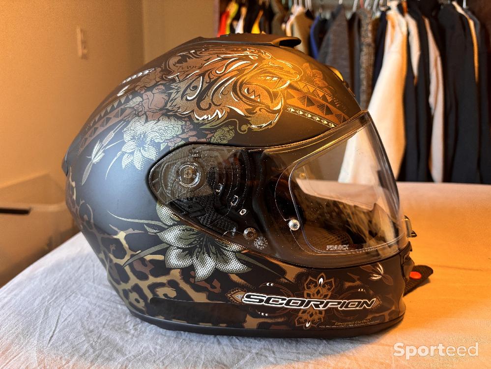 Acheter Casque moto scorpion Très bon état - 200,00 € Casque moto scorpion Très bon état - N/A (Scorpion n'est pas une marque connue reconditionné disponible sur Sporteed