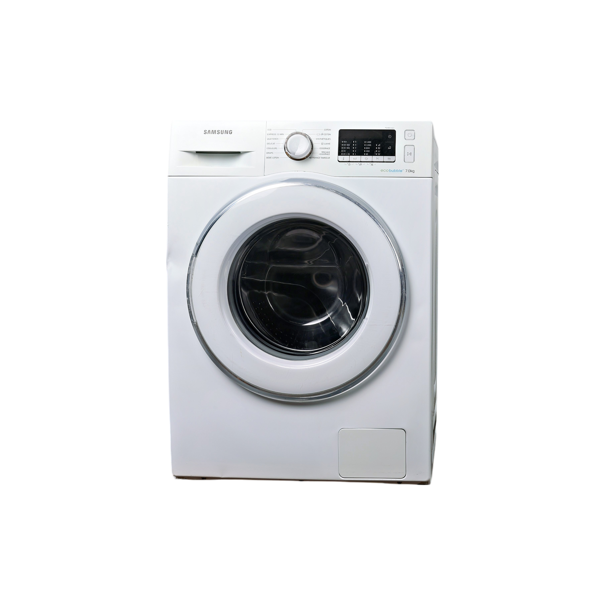 Lave-Linge Hublot 7 kg Reconditionné SAMSUNG WW70J5555DW - Reconditionné sur Underdog