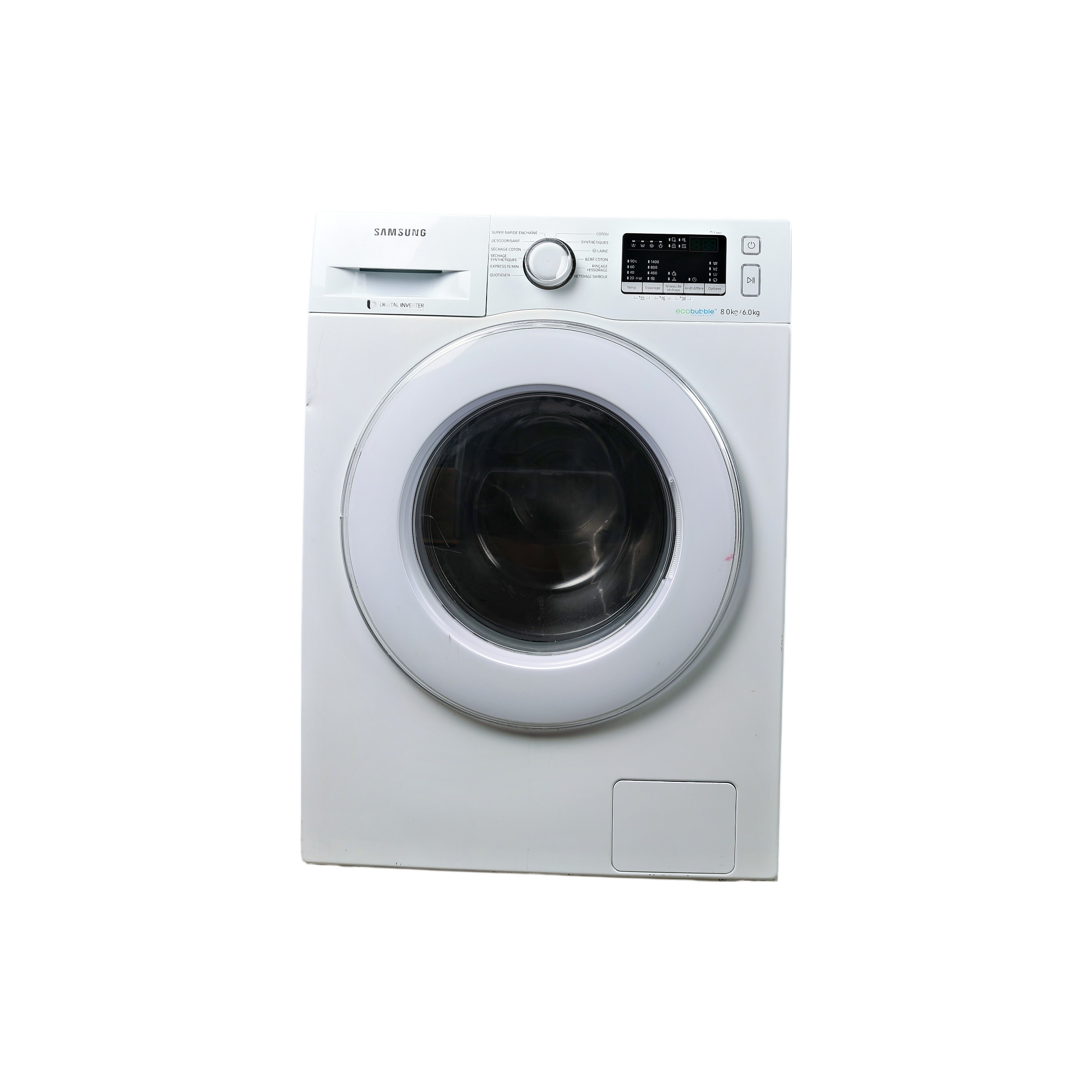 Lave-Linge Sechant 8 kg Reconditionné SAMSUNG WD80M4B53IW - Reconditionné sur Underdog