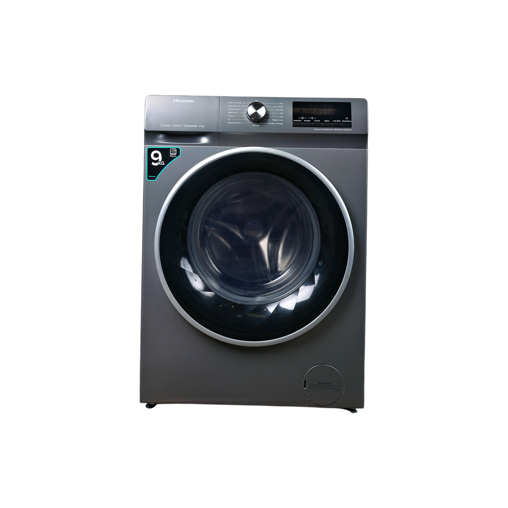 Lave-Linge Hublot 9 kg Reconditionné HISENSE WFQY9014EVJMT - Reconditionné sur Underdog