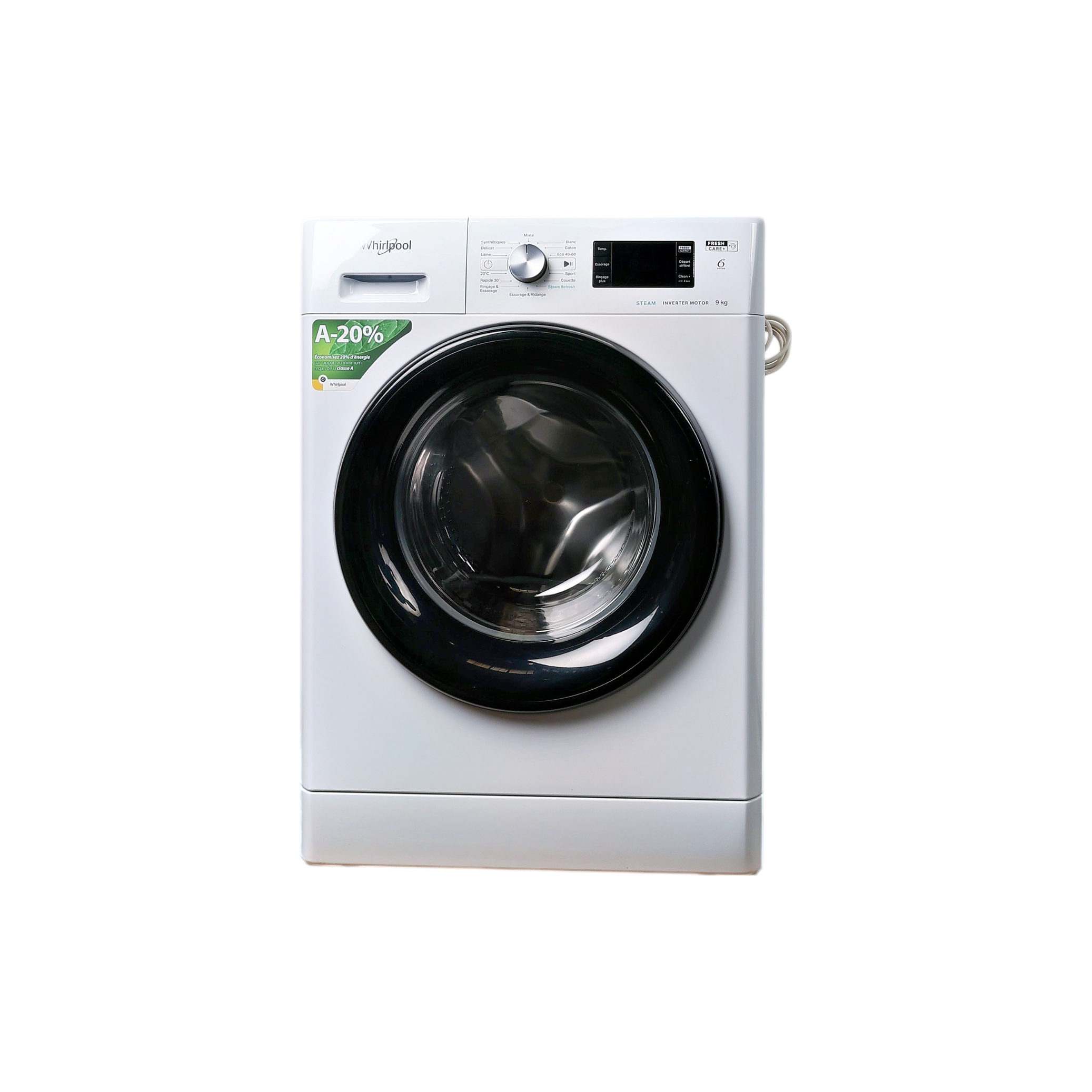 Lave-Linge Hublot 9 kg Reconditionné WHIRLPOOL FFBP9489BVFR Reconditionné -  reconditionné disponible sur Underdog