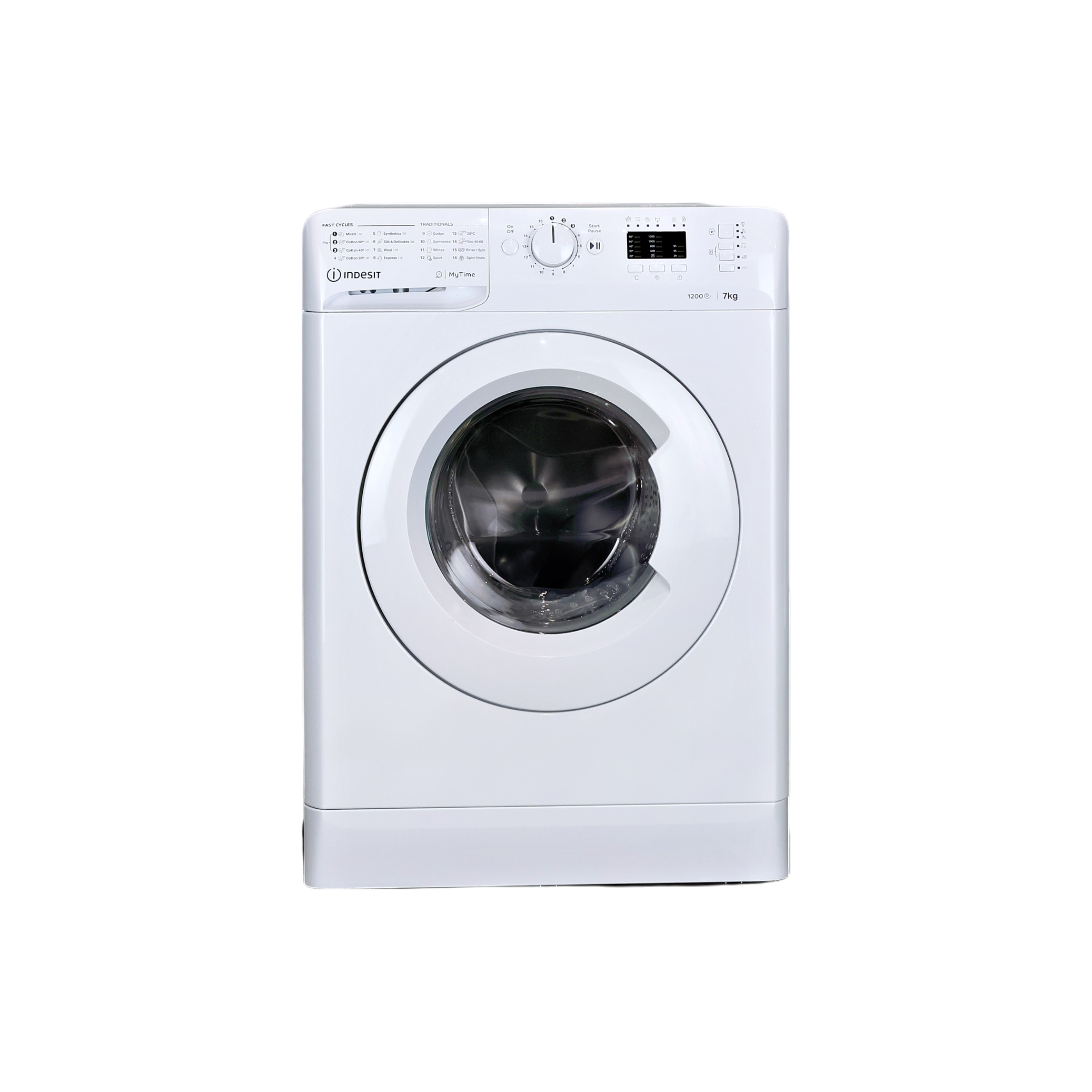 Lave-linge Hublot 7 kg Reconditionné INDESIT MTWA71252WEE