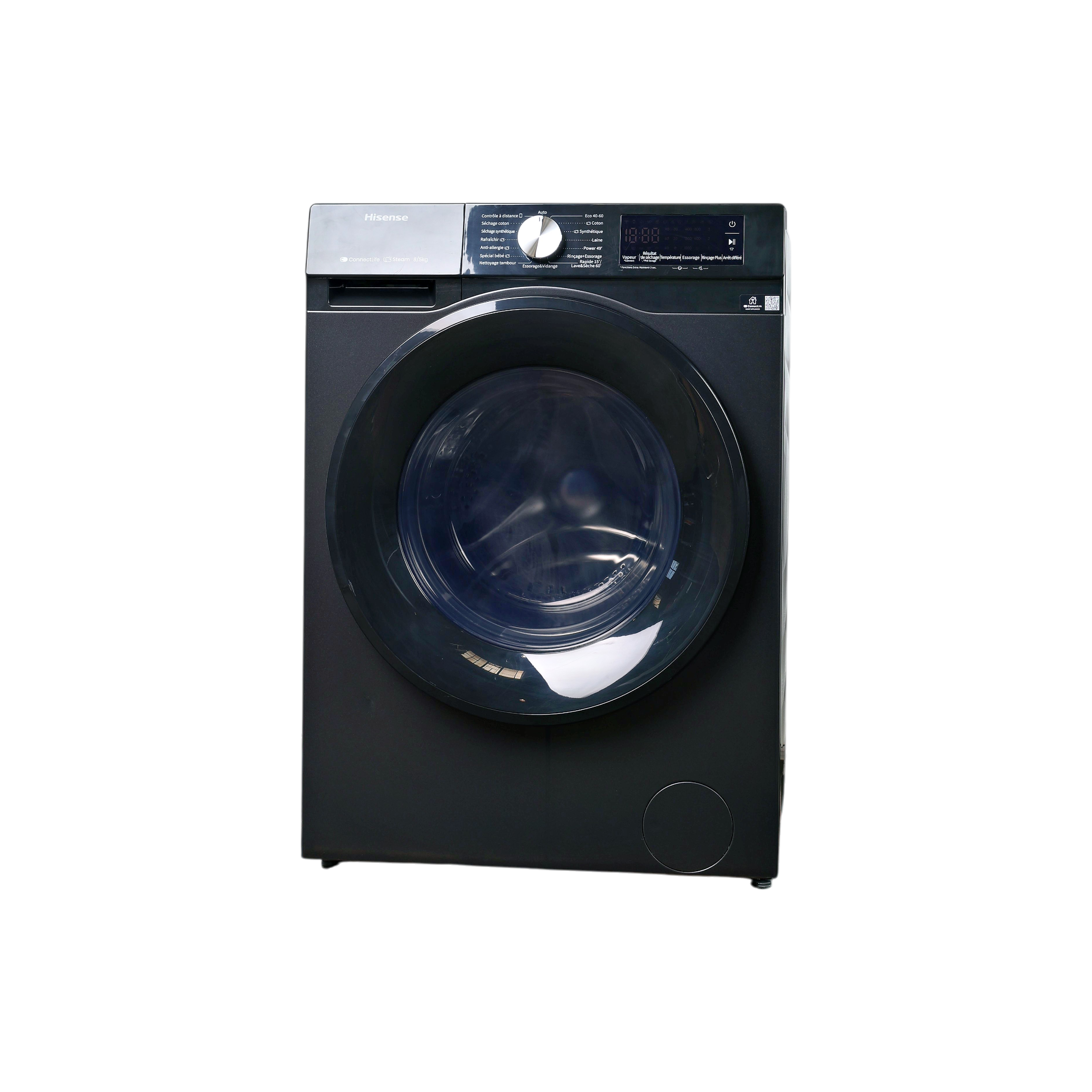 Lave-Linge Sechant 8 kg Reconditionné HISENSE WD3S8043BB3