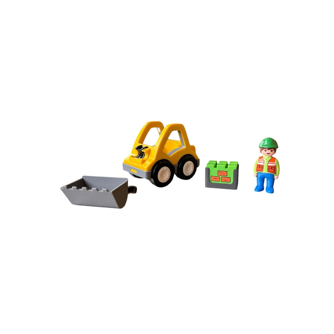 Playmobil 1.2.3 - Pelleteuse