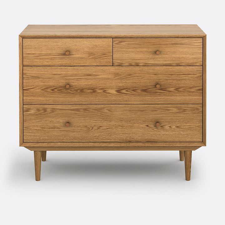 Laurens commode 4 tiroirs vintage